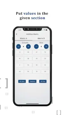 Matrix Calculator (Algebra) android App screenshot 1